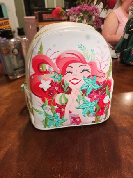 Danielle Nicole Disney’s The Little Mermaid Floral Mini Backpack