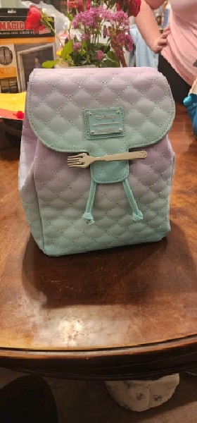 LF DISNEY LITTLE MERMAID OMBRE SCALES MINI BACKPACK