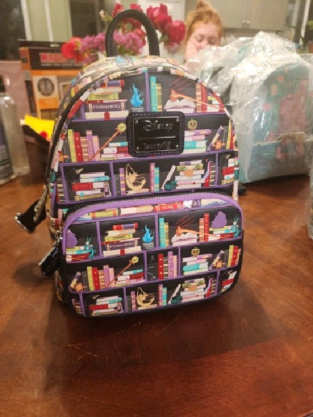 LF DISNEY VILLIANS BOOKS MINI BACKPACK