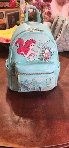 Loungefly Disney The Little Mermaid Kiss the Girl Mini Backpack