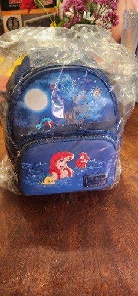 LF DISNEY THE LITTLE MERMAID ARIEL FIREWORKS MINI BACKPACK