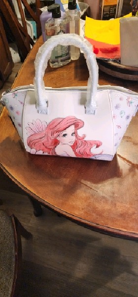 Loungefly Disney The Little Mermaid Ariel Sketch Satchel Bag