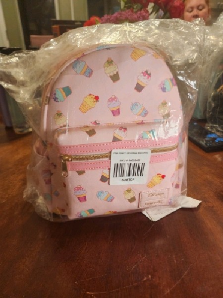 PINK DISNEY ICE CREAM MINI BKPK