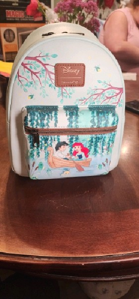 New Disney Loungefly's Little Mermaid Ariel and Eric, mint green