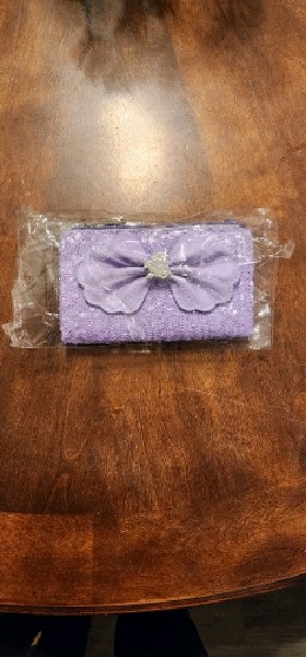 LF DISNEY TLM ARIEL PRINCESS SEQUIN SERIES FLAP WALLET
