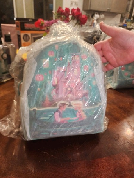 LF DISNEY TANGLED PRINCESS CASTLE MINI BACKPACK