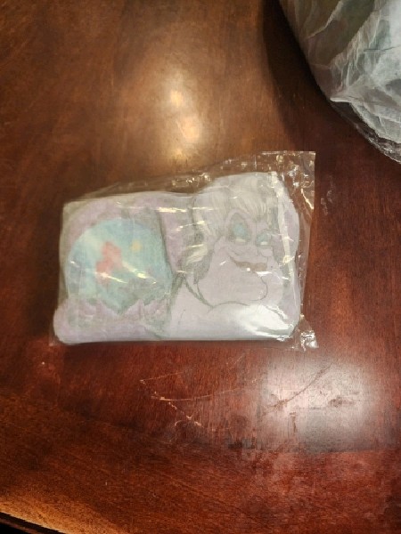 LF DISNEY VILLIANS SCENE URSULA CRYSTAL BALL FLAP WALLET