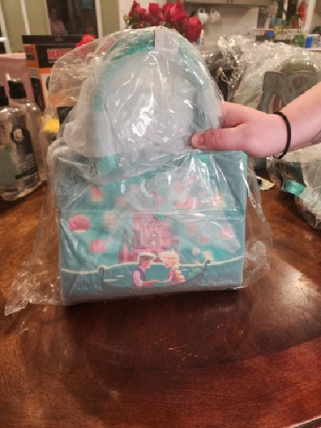 LF DISNEY TANGLED PRINCESS CASTLE CROSS BODY BAG
